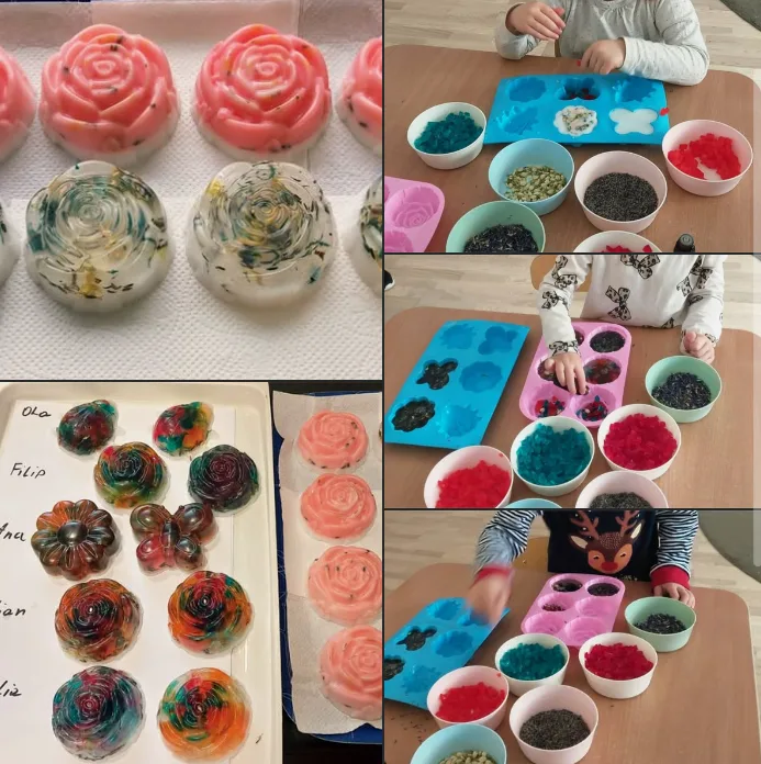 Takie pachnące cuda powstają dziś w najmłodszych grupach na Ursynowie